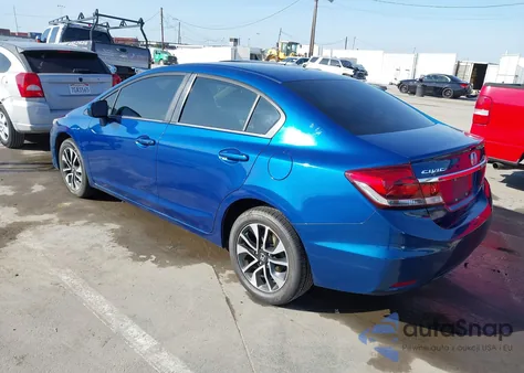 2015 Honda Civic Ex from USA, damaged, VIN 19XFB2F80FE217965